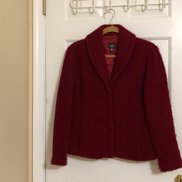 eileen fisher boucle jacket